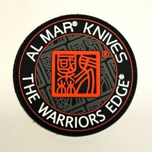 Al Mar Knives The Warriors Edge PVC Tactical Patch Shot Show 2025